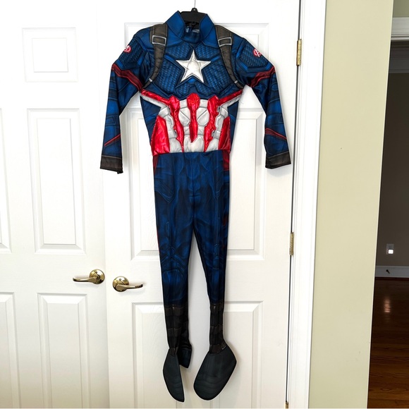 CAPTAIN AMERICA costume Youth Large - Picture 17 of 17